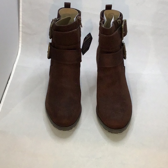 Sonoma Rottweiler Faux Suede Ortholite Ankle Boots - Picture 2 of 9